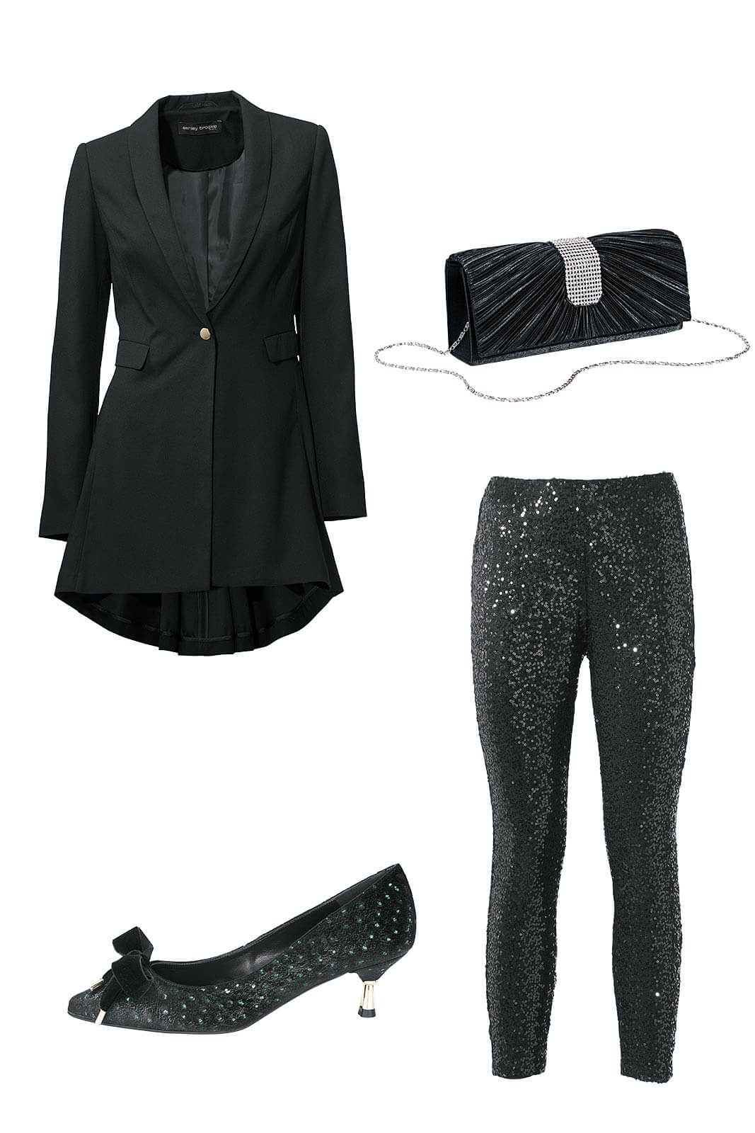 Outfit_silvester_dezent_figurumspielend_Collage