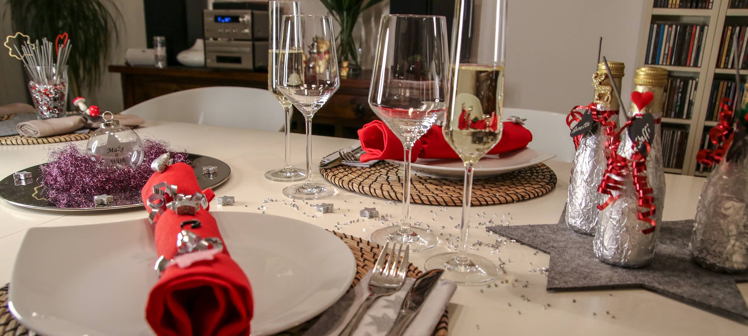 DIY Silvester-Tischdekoration - Styles &amp; Stories - der Lifestyle