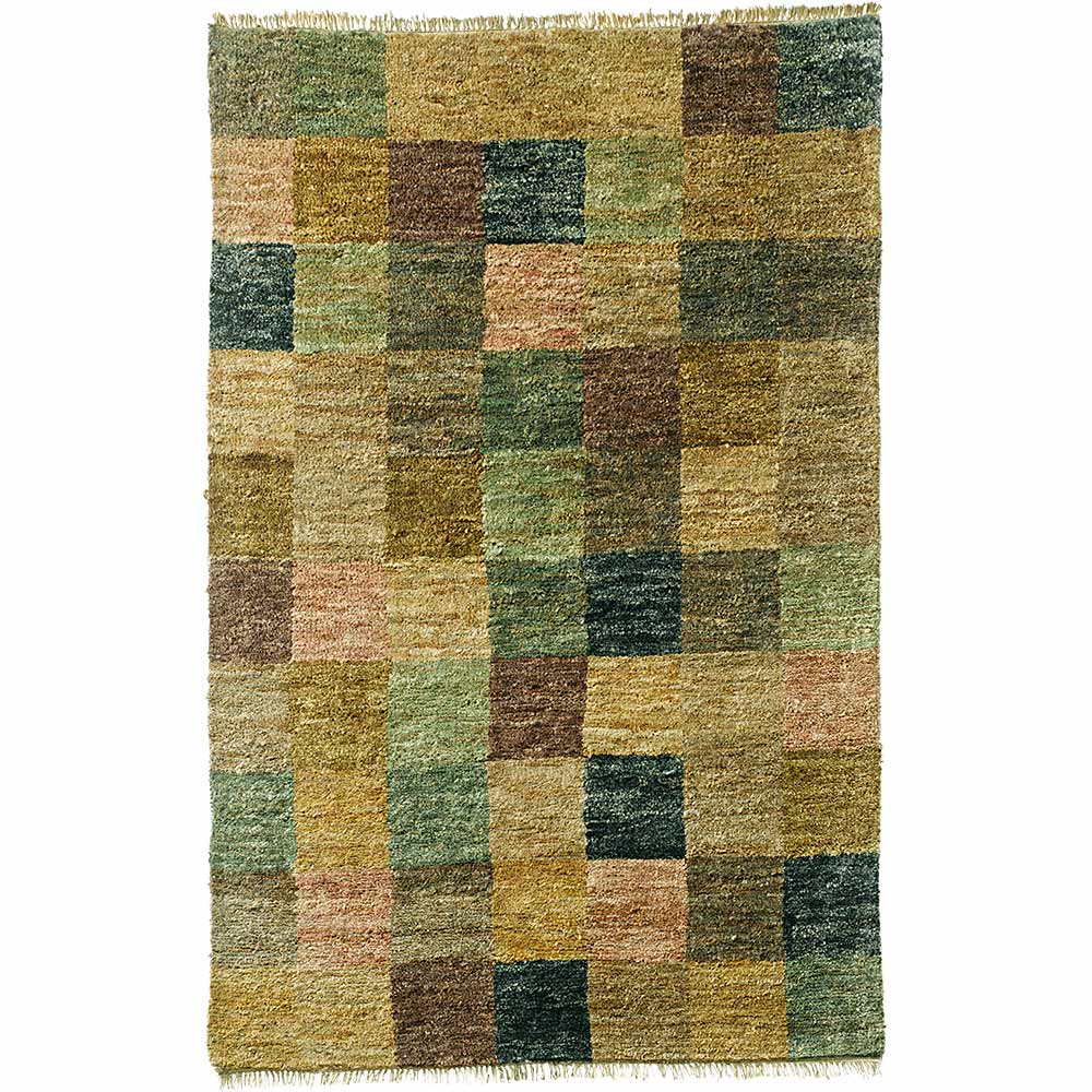 Handgewebter Teppich aus reiner Jute Handgewebter Teppich aus reiner Jute