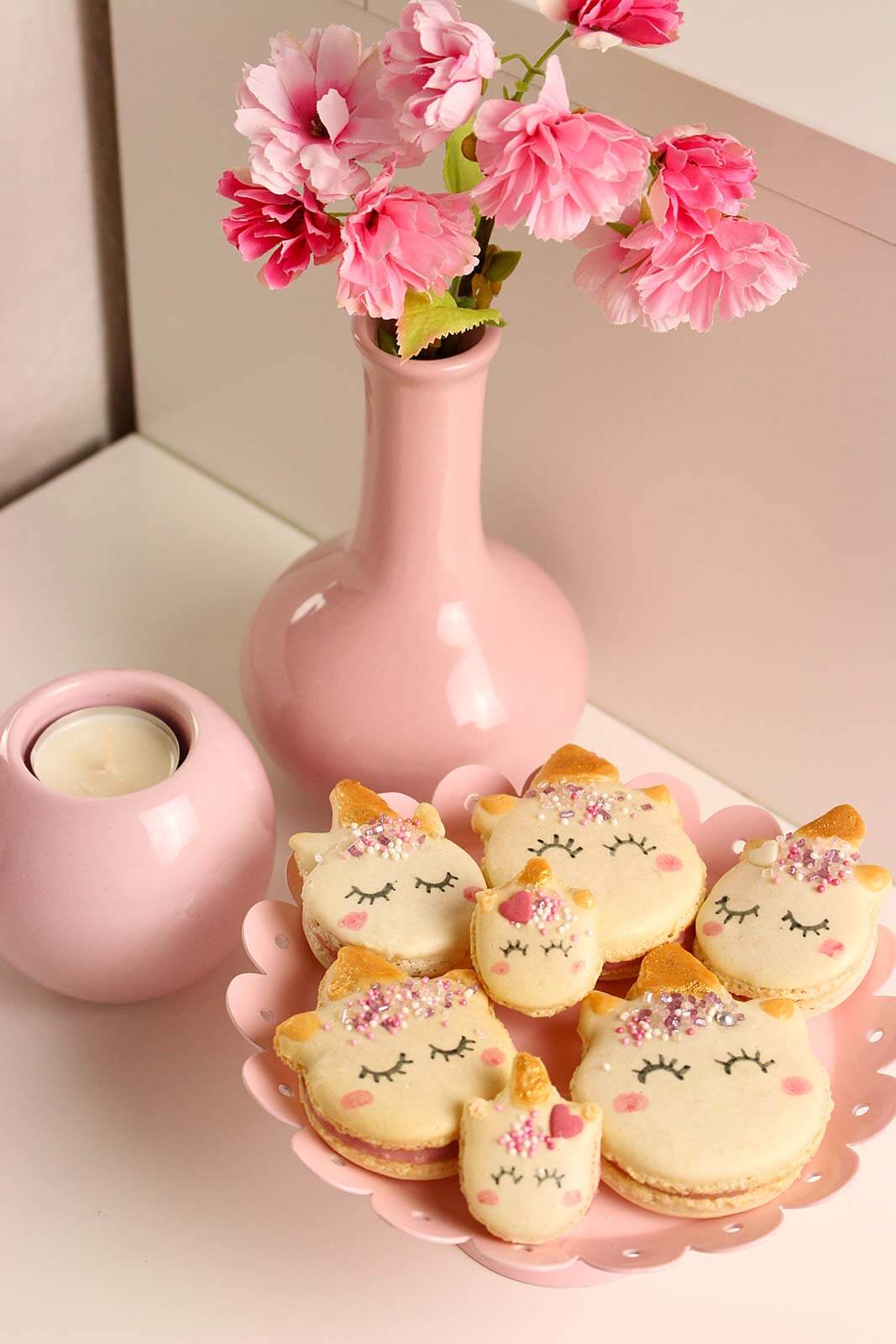 unicorn_macarons_Blumendeko