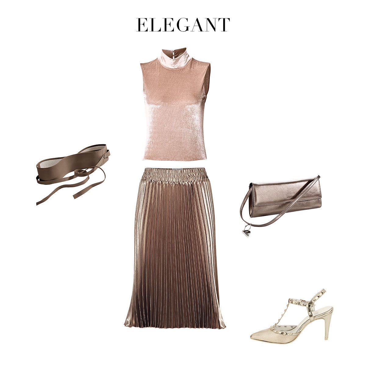 Plissee-Rock_elegant_outfit_august_kollage_4