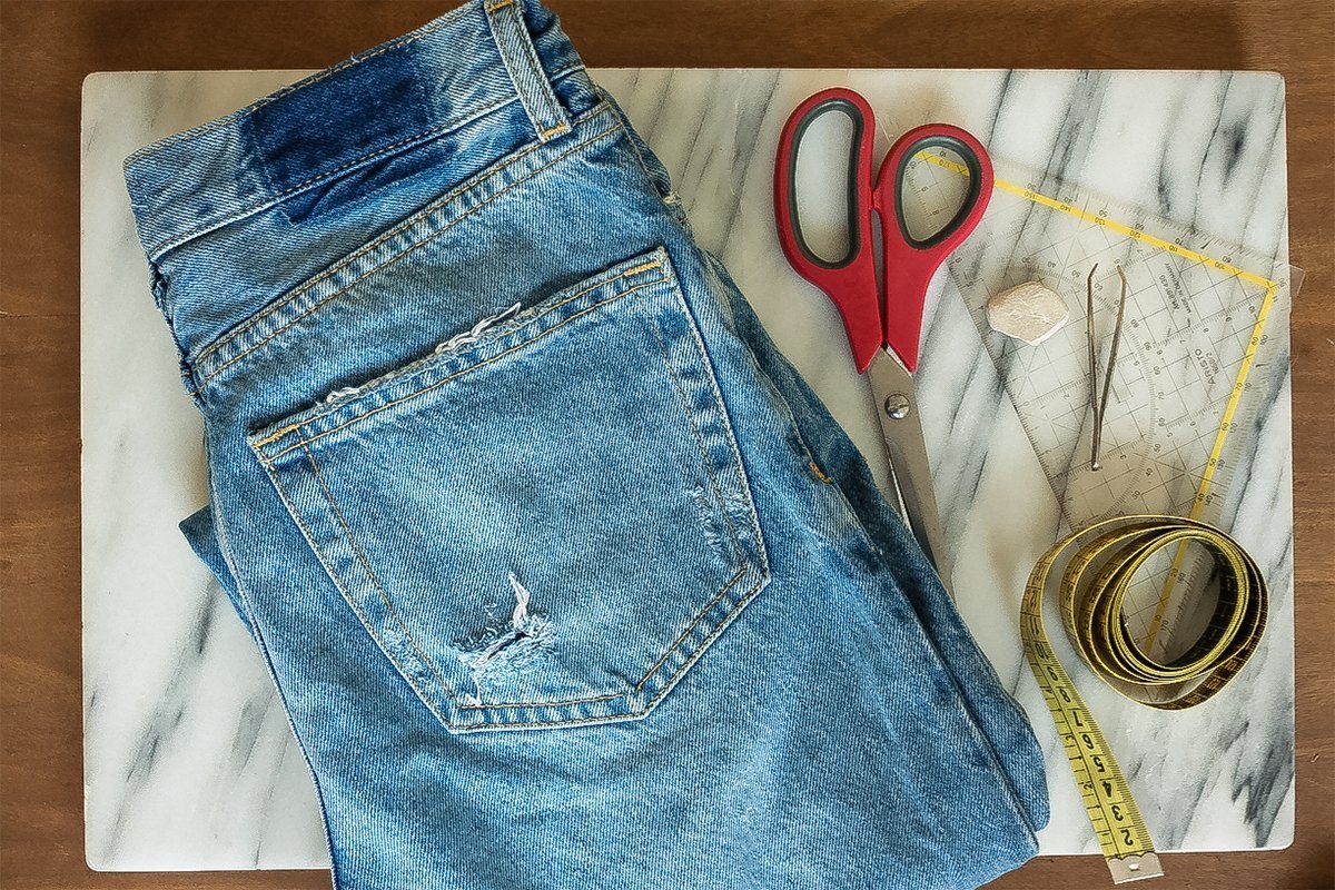 DIY Jeans - Material