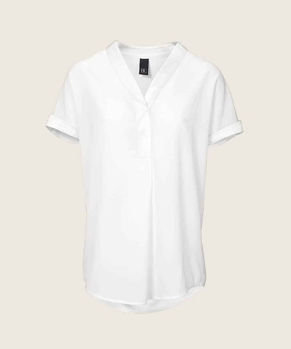 Basic - weiße Bluse