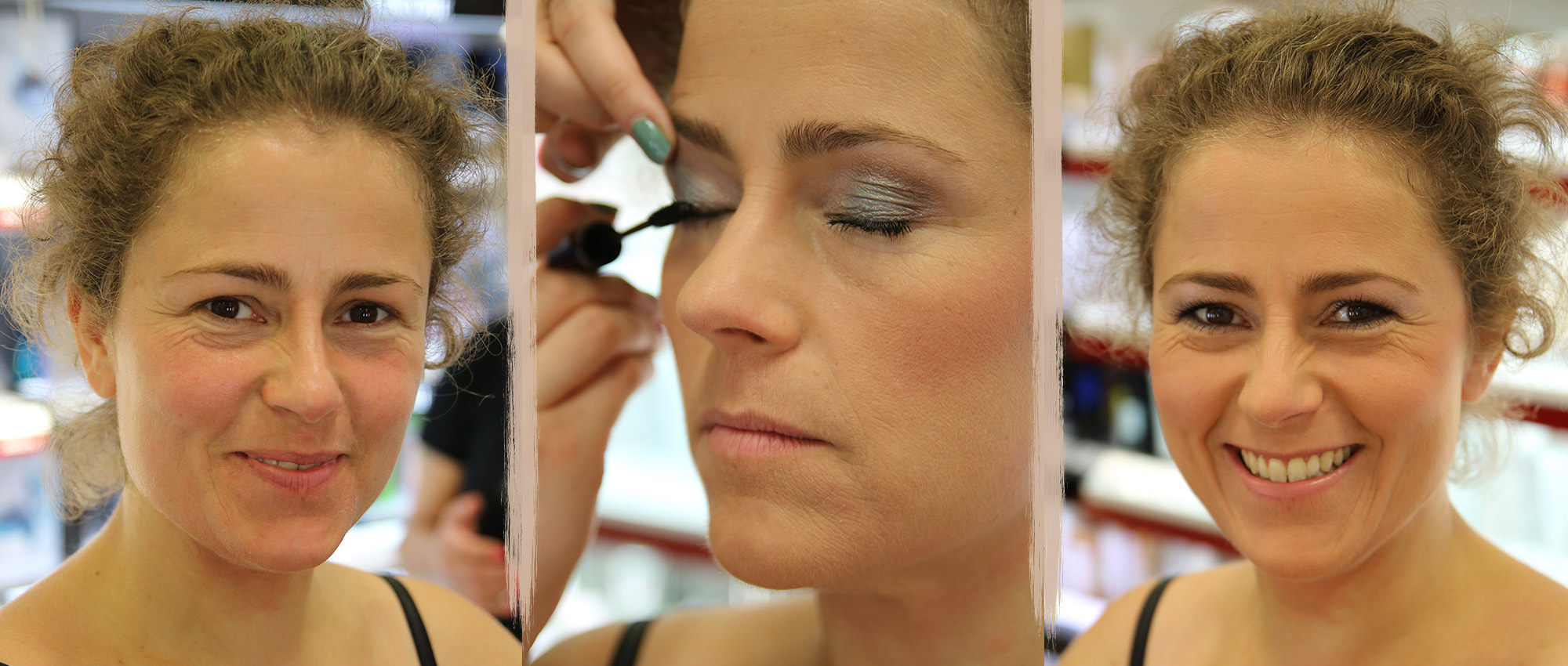 Professionelles Make-up und Haar-Styling