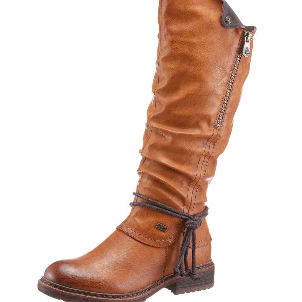 Stiefel in Cognac