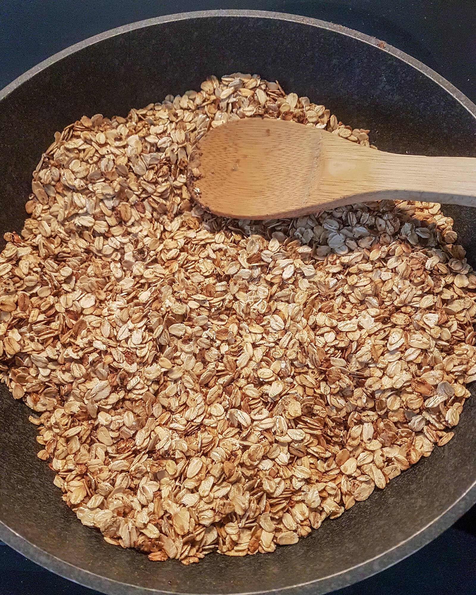 geröstete Haferflocken