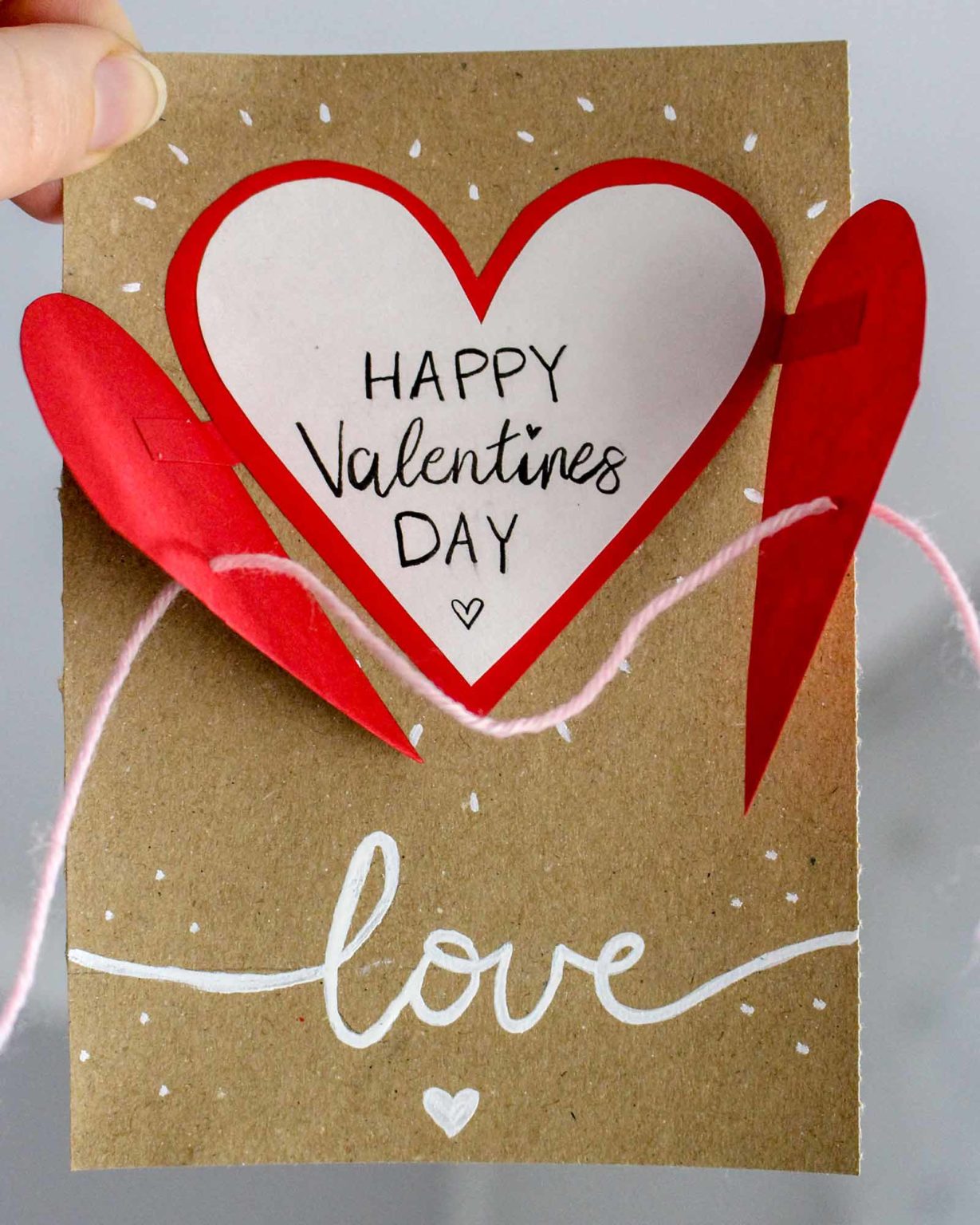 DIY Valentinstag-Karten – 2 Varianten - Styles & Stories - der