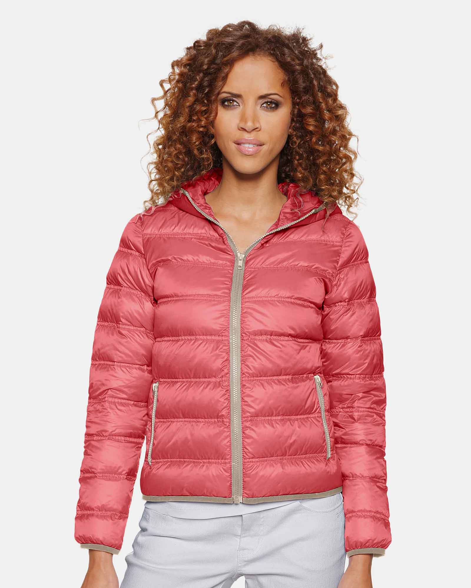 Steppjacke rot