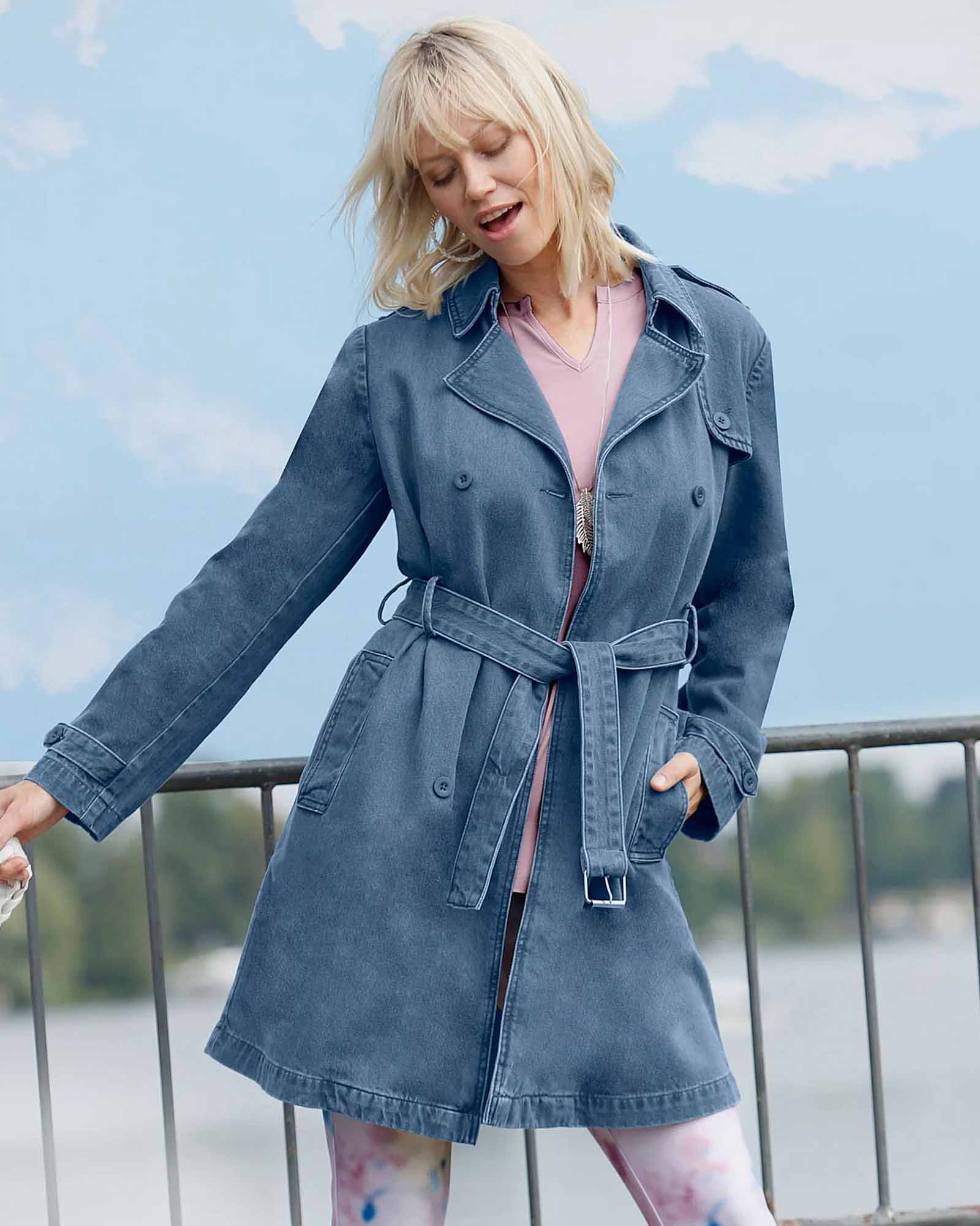 Trenchcoat Denim