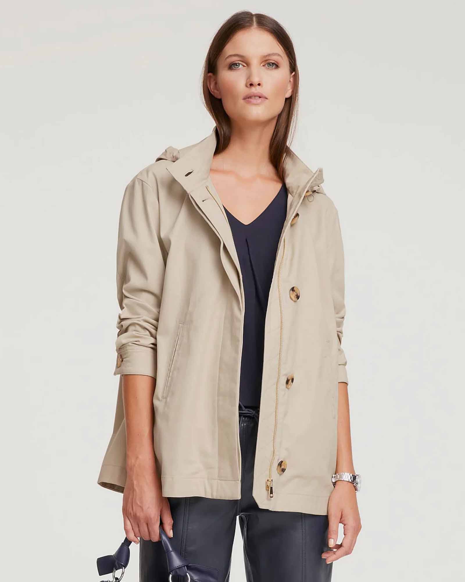 Kurzjacke beige