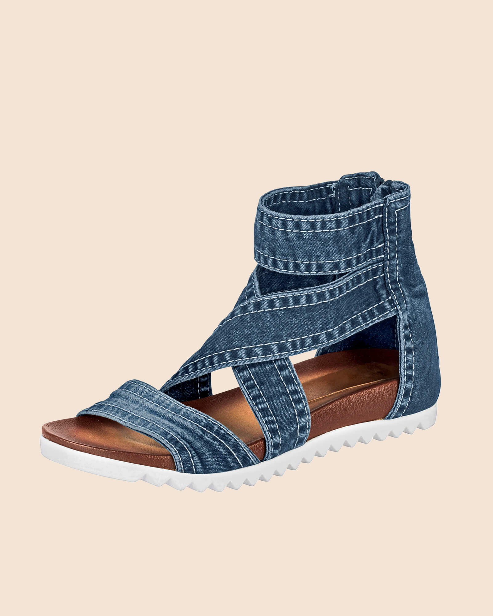 Sandalette jeansblau