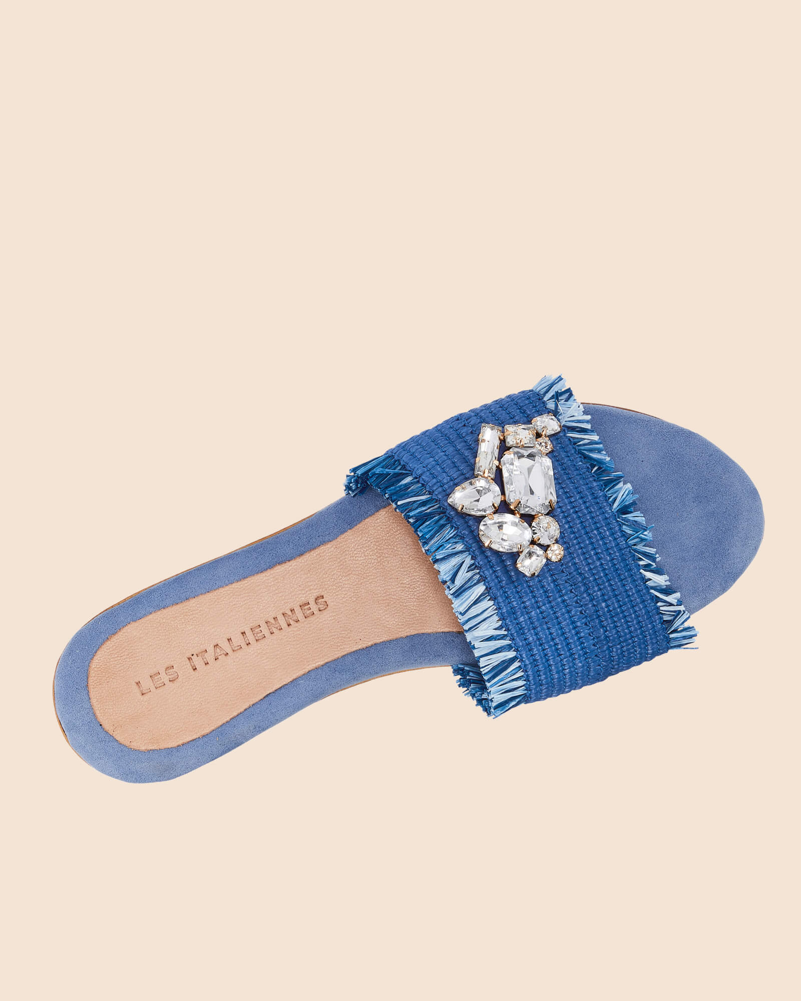 Pantolette jeansblau